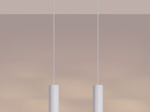 miniaturka Lampa wisząca LIRIO 2 biały nowoczesna