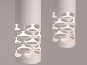 miniaturka Lampa wisząca LIRIO 2 biały nowoczesna