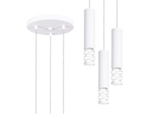 miniaturka Lampa wisząca LIRIO 3P biały elegancka