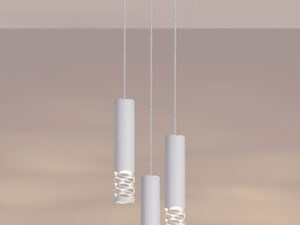 miniaturka Lampa wisząca LIRIO 3P biały elegancka