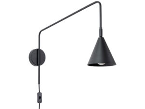 Kinkiet NOREN czarny loftowy