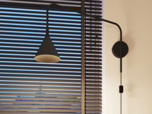 miniaturka Kinkiet NOREN czarny loftowy