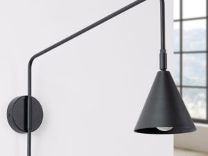 miniaturka Kinkiet NOREN czarny loftowy