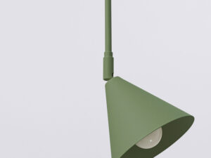 miniaturka Kinkiet NOREN zielona oliwka skandynawski