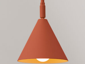 miniaturka Kinkiet NOREN ochra czerwona designerski