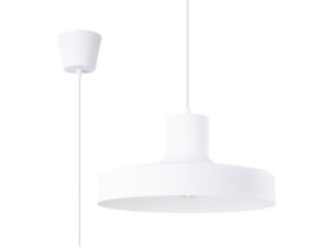 miniaturka Lampa wisząca BIRNO biała elegancka