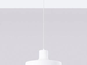 miniaturka Lampa wisząca BIRNO biała elegancka