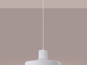 miniaturka Lampa wisząca BIRNO biała elegancka