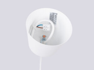 miniaturka Lampa wisząca BIRNO biała elegancka