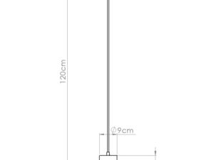 miniaturka Lampa wisząca BIRNO czarna loftowa