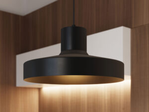 miniaturka Lampa wisząca BIRNO czarna loftowa