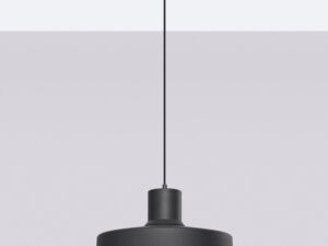 miniaturka Lampa wisząca BIRNO czarna loftowa