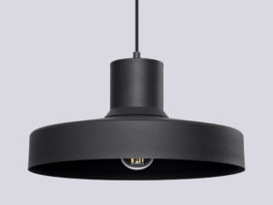 miniaturka Lampa wisząca BIRNO czarna loftowa