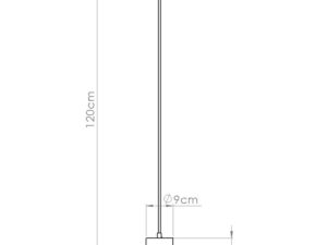 miniaturka Lampa wisząca BIRNO zielona oliwka skandynawska