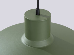 miniaturka Lampa wisząca BIRNO zielona oliwka skandynawska