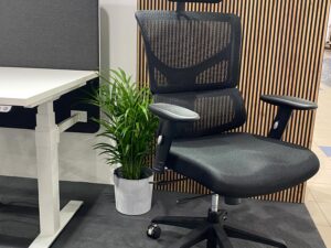 miniaturka Ergonomiczny fotel komputerowy ERGOFLY Sail-E T-01 Black