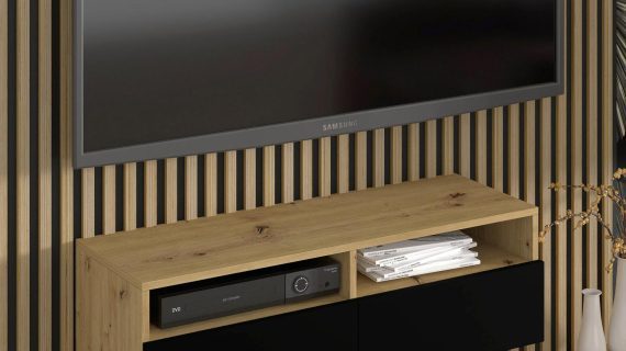 miniaturka Meblościanka minimalistyczna do salonu ELSA B