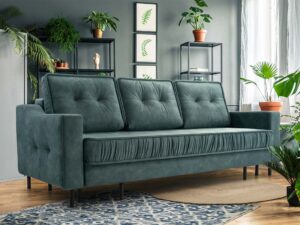 miniaturka Kanapa Nowoczesna Z Pojemnikiem Rozkładana Nokko