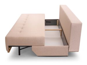 miniaturka Kanapa Nowoczesna Rozkładana Z Pojemnikiem Wolnostojąca Kollaro