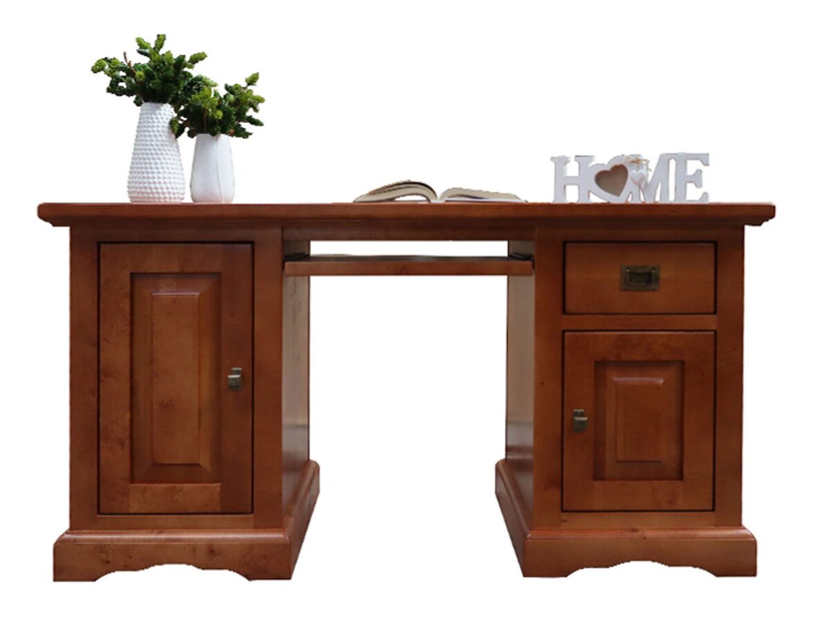 Biurko drewniane uniwersalne do gabinetu BARKON