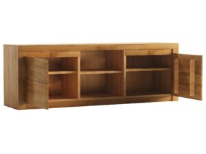 miniaturka Szafka RTV dębowa ryflowana Castoro 41