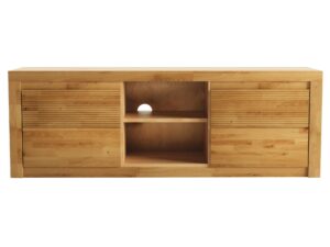 Szafka RTV dębowa ryflowana Castoro 41