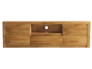 Szafka RTV dębowa 160 cm Castoro 44