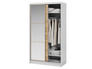 miniaturka Szafa przesuwna Kerem z lustrem i półkami