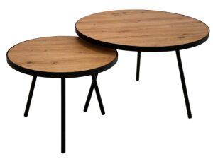 miniaturka Zestaw wysokich stolików kawowych Artisan 01