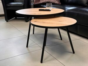 miniaturka Zestaw wysokich stolików kawowych Artisan 01