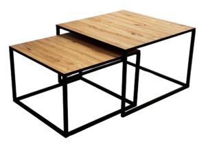 miniaturka Stolik kwadratowy zestaw 2w1 Loft