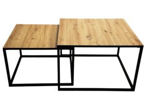 Stolik kwadratowy zestaw 2w1 Loft
