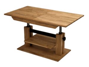 miniaturka Stolik dębowy regulacja wysokości 42–58 Artisan 06