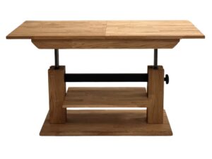 miniaturka Ława drewniana rozkładana dolna półka Taverno