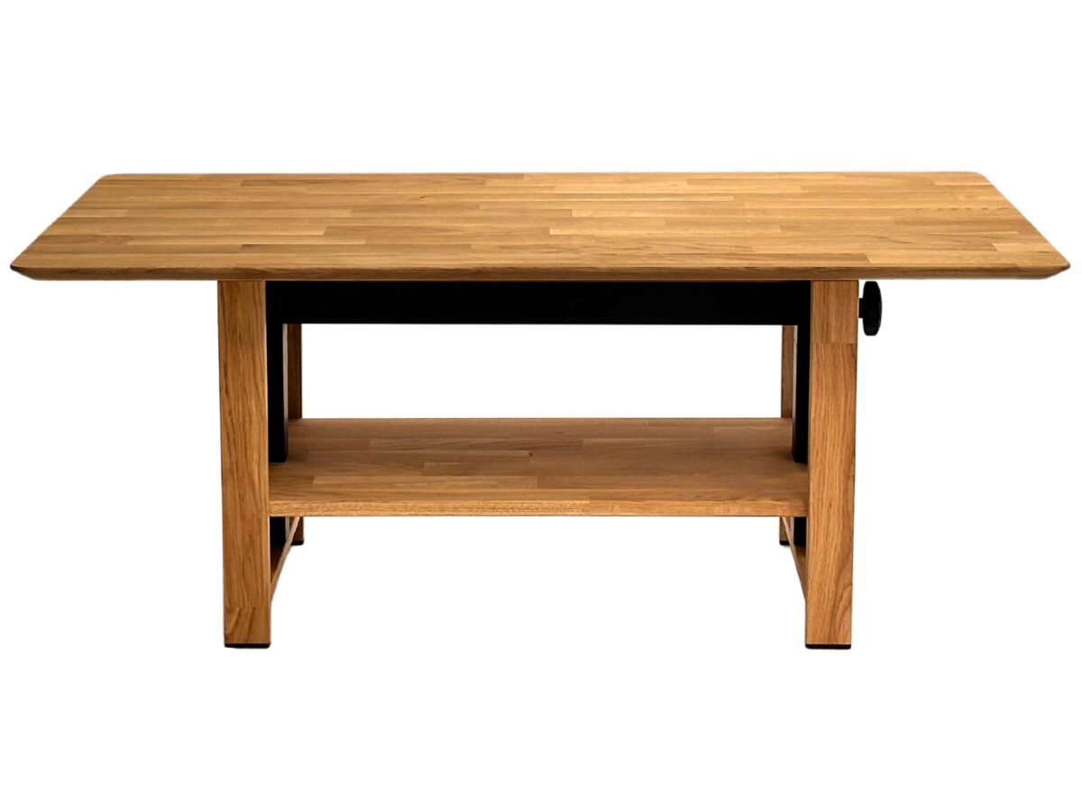 Stolik ażurowy drewniany podnoszony blat Velnero