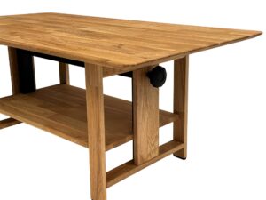 miniaturka Stolik ażurowy drewniany podnoszony blat Velnero