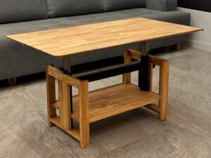 miniaturka Stolik ażurowy drewniany podnoszony blat Velnero