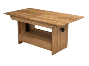 miniaturka Stolik dębowy regulowana wysokość szuflada Artisan 04