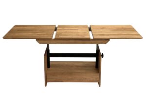 miniaturka Stolik dębowy rozsuwany szuflada wkładka Artisan 05