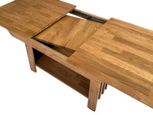 miniaturka Ława dębowa lamele podnoszony blat Taverno