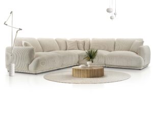 miniaturka Kanapa Nowoczesna Sprężyny Faliste Wolnostojąca Lazza