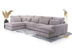 miniaturka Narożnik Nowoczesny Sprężyny Faliste Lunoon U