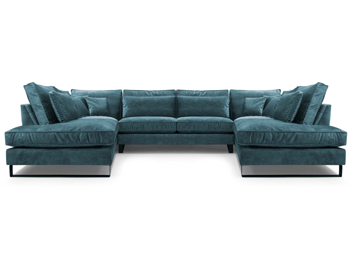 Kanapa Loftowa Sprężyny Faliste Velluto