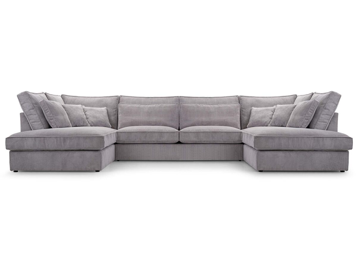 Narożnik Nowoczesny Sprężyny Faliste Vera U