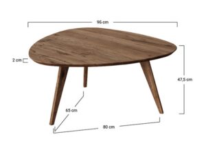 miniaturka Stolik 96 cm klasyczny Basic