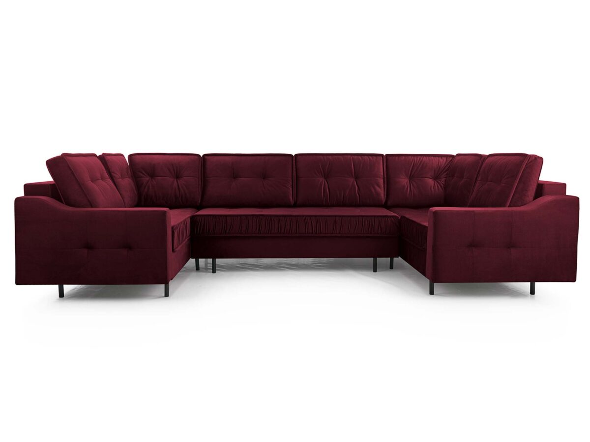 Narożnik Loftowy Z Pojemnikiem Rozkładany Tulano U