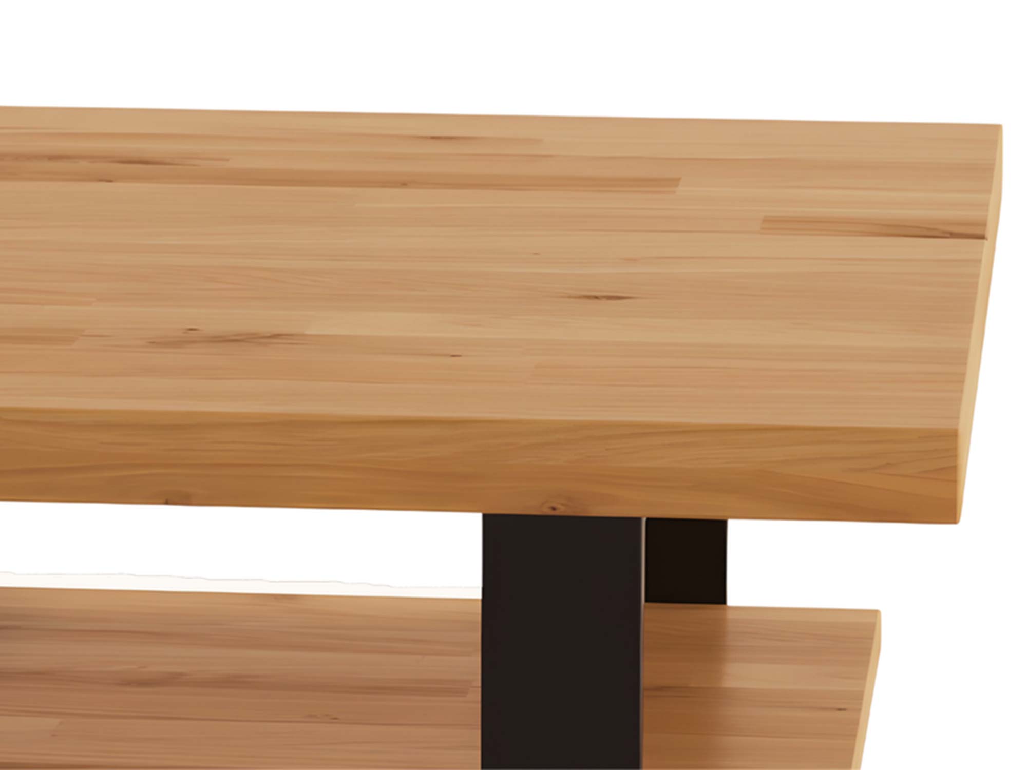 Czarno-matowa szafka RTV z ozdobnym frontem i wąskimi nóżkami