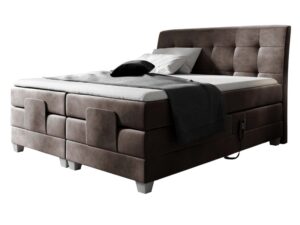 miniaturka Łóżko elektryczne regulowane pikowane Santa