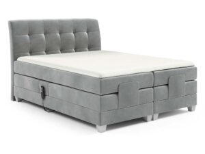 Łóżko elektryczne regulowane pikowane Santa