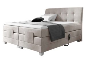 miniaturka Łóżko elektryczne regulowane pikowane Santa